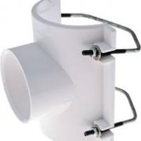 DWV Saddle tee 4 x 3"