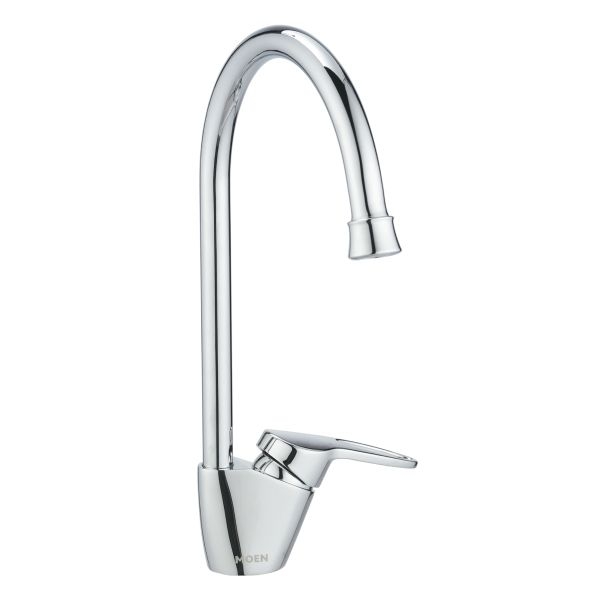 Moen Grace Chrome One Handle High Arc Kitchen Faucet Jamaica Plumbing   Products Moen Kit Fauc 87376 